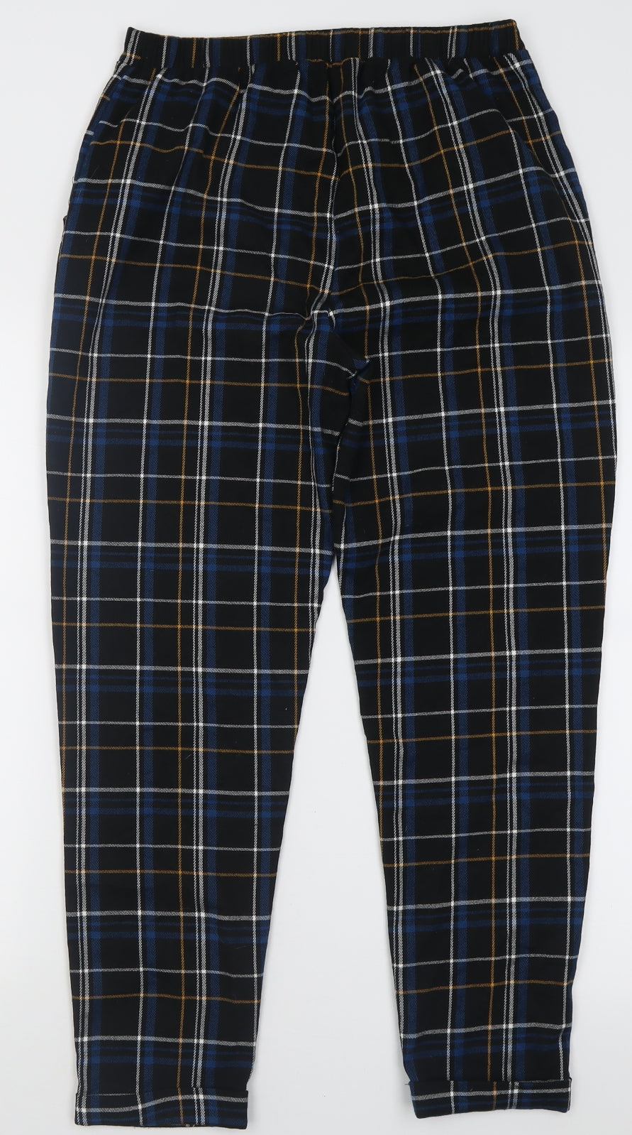 New Look Girls Black Check Polyester Capri Trousers Size 15 Years  Regular Pullover