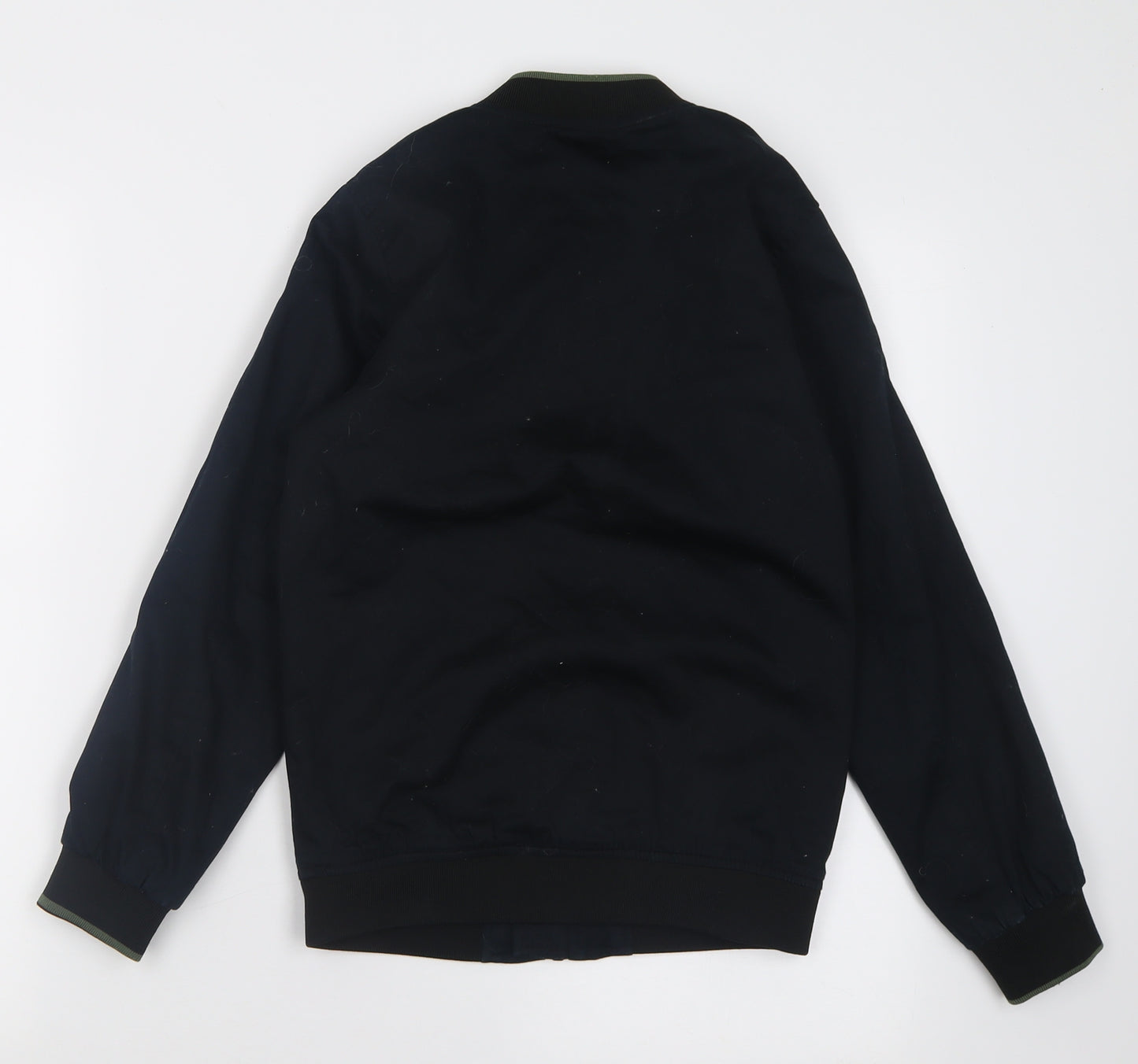 River Island Boys Black   Basic Jacket Jacket Size 9-10 Years  Zip