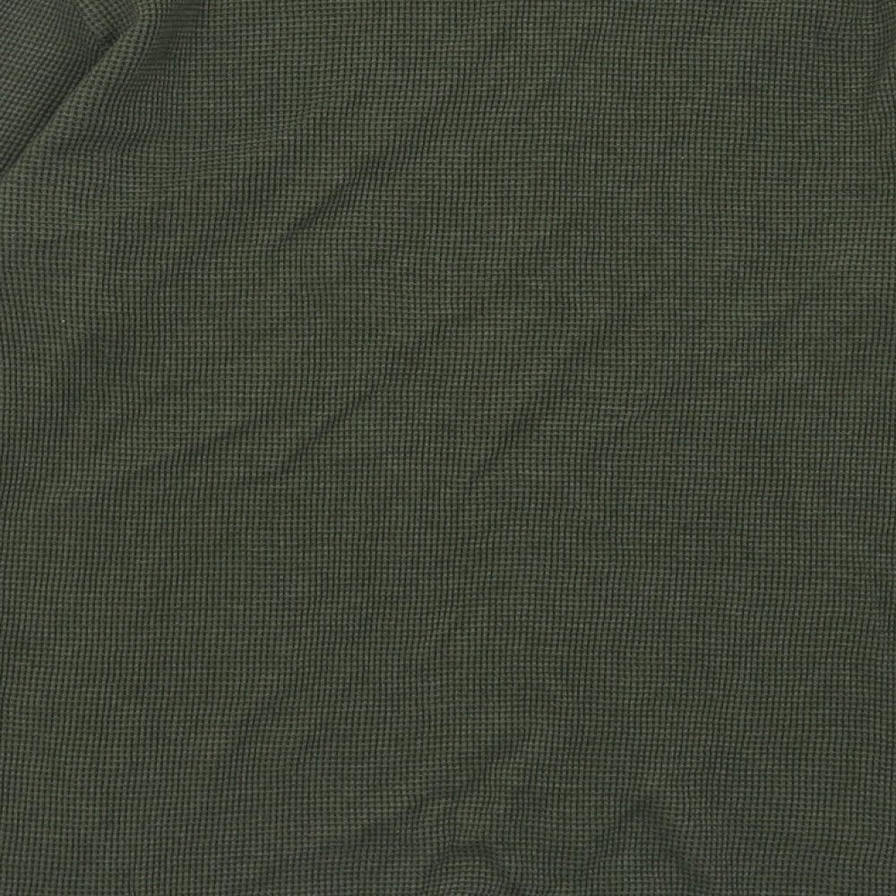 Primark Mens Green Crew Neck  Cotton Pullover Jumper Size M