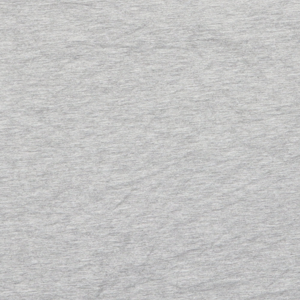 Umbro Womens Grey  Cotton Cropped T-Shirt Size M Round Neck