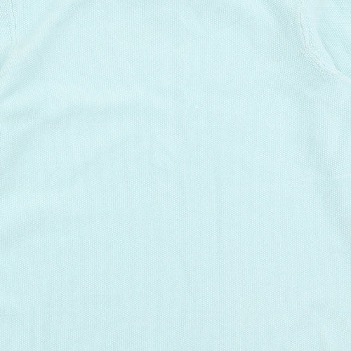 collection  Womens Blue Round Neck  100% Cotton Pullover Jumper Size 12