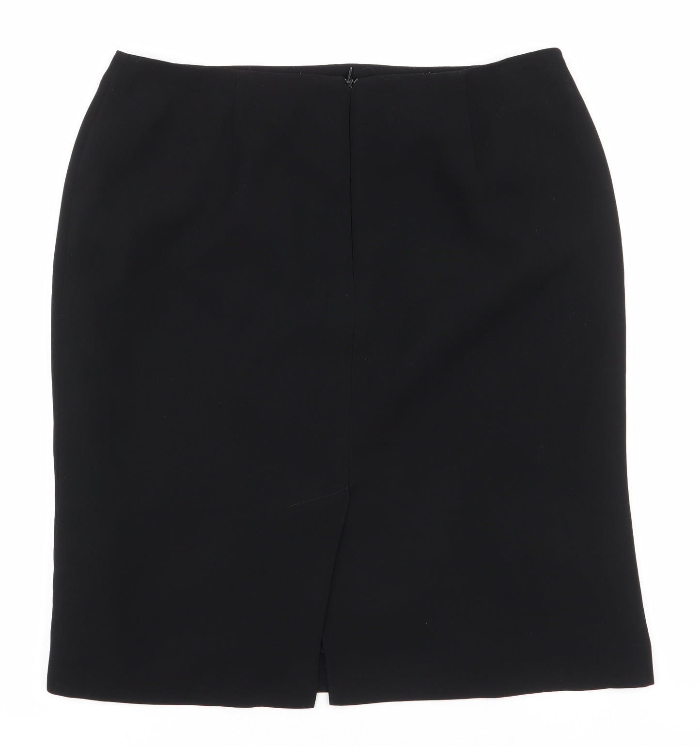 Principles Womens Black  Polyester Straight & Pencil Skirt Size 14   Zip