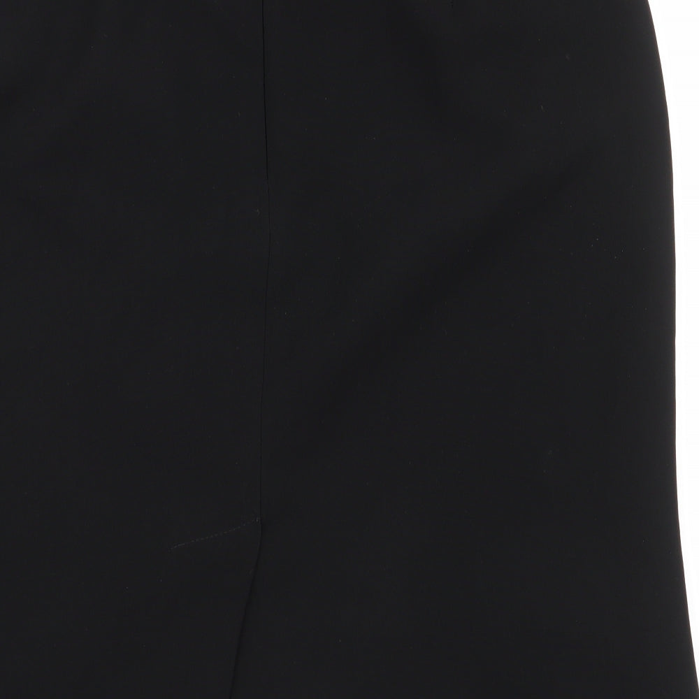 Principles Womens Black  Polyester Straight & Pencil Skirt Size 14   Zip