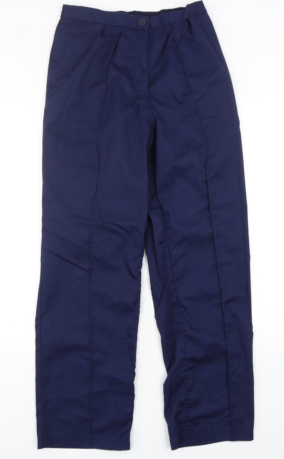Boyd Cooper Womens Blue  Polyester Trousers  Size 16 L30 in Regular