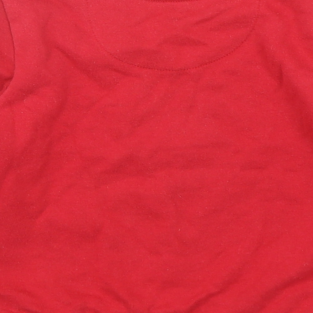 Primark Boys Red  Polyester Pullover Sweatshirt Size 3-4 Years  Pullover
