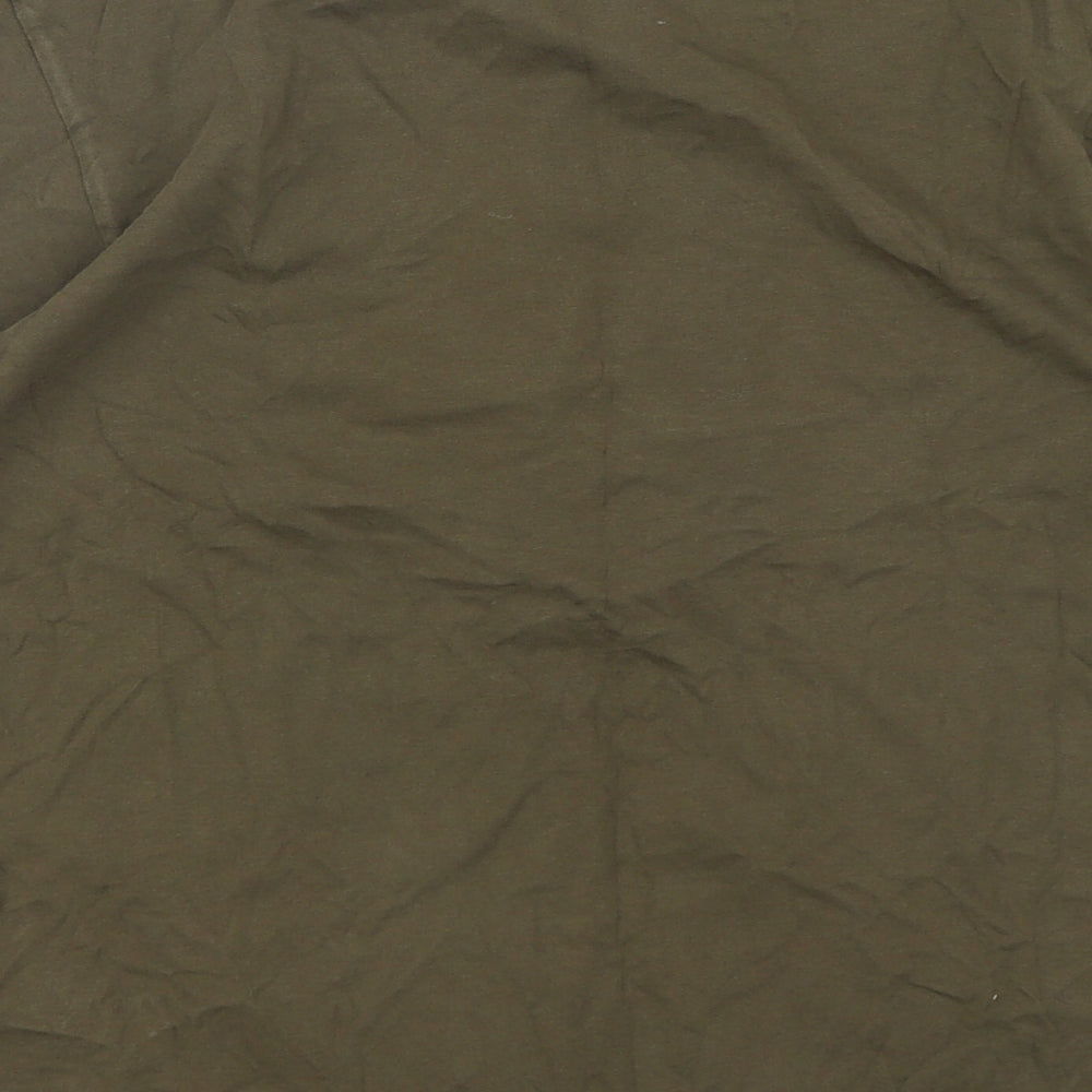 JHK Boys Green  Cotton Basic T-Shirt Size 10-11 Years Round Neck Pullover - Fortnite