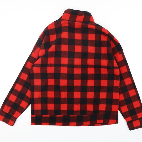 Primark Womens Multicoloured Check Polyester Pullover Sweatshirt Size 6