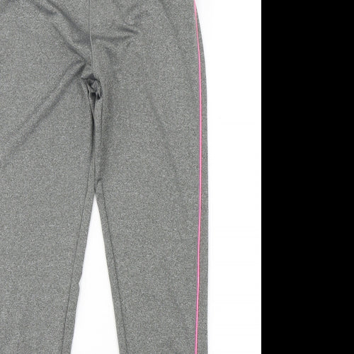 Atmosphere Womens Grey  Polyester Compression Leggings Size 10 L28 in Regular