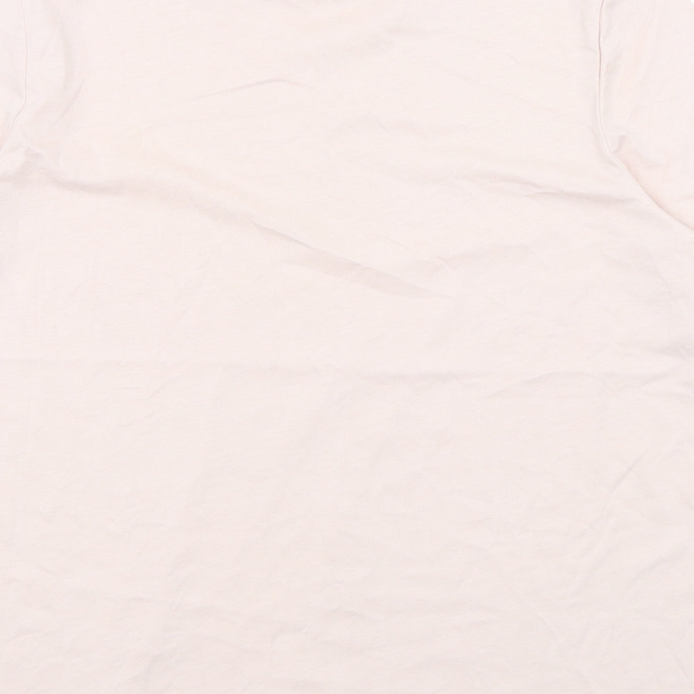 George Womens Pink  Cotton Basic T-Shirt Size 18 Round Neck