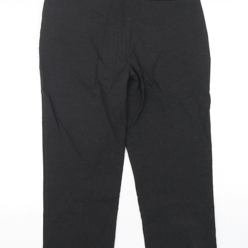 Marks and Spencer Boys Grey  Polyester Dress Pants Trousers Size 15-16 Years  Regular