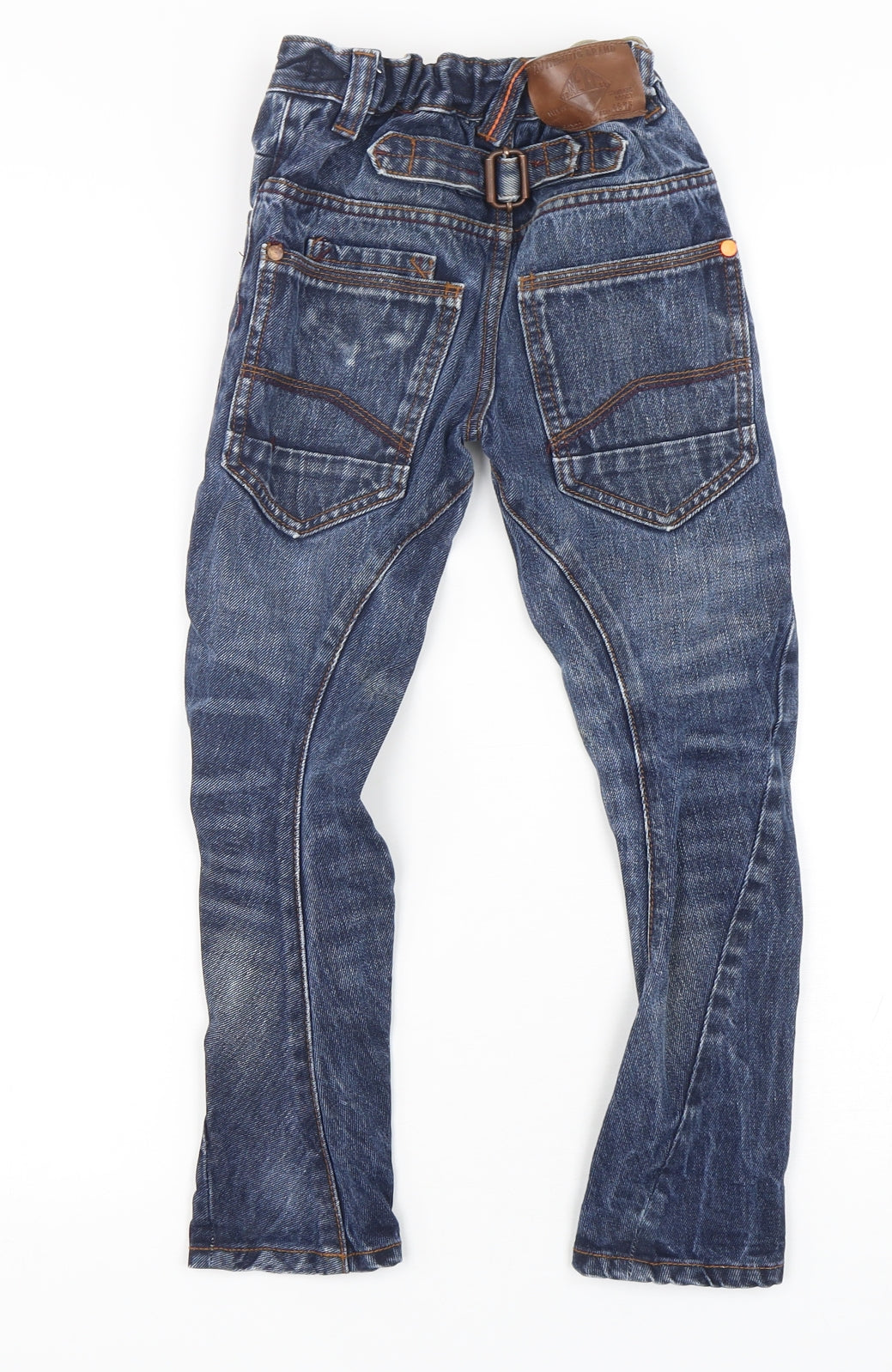 NEXT Boys Blue  Cotton Skinny Jeans Size 6 Years  Regular