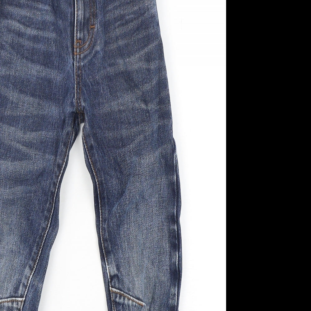 NEXT Boys Blue  Cotton Skinny Jeans Size 6 Years  Regular