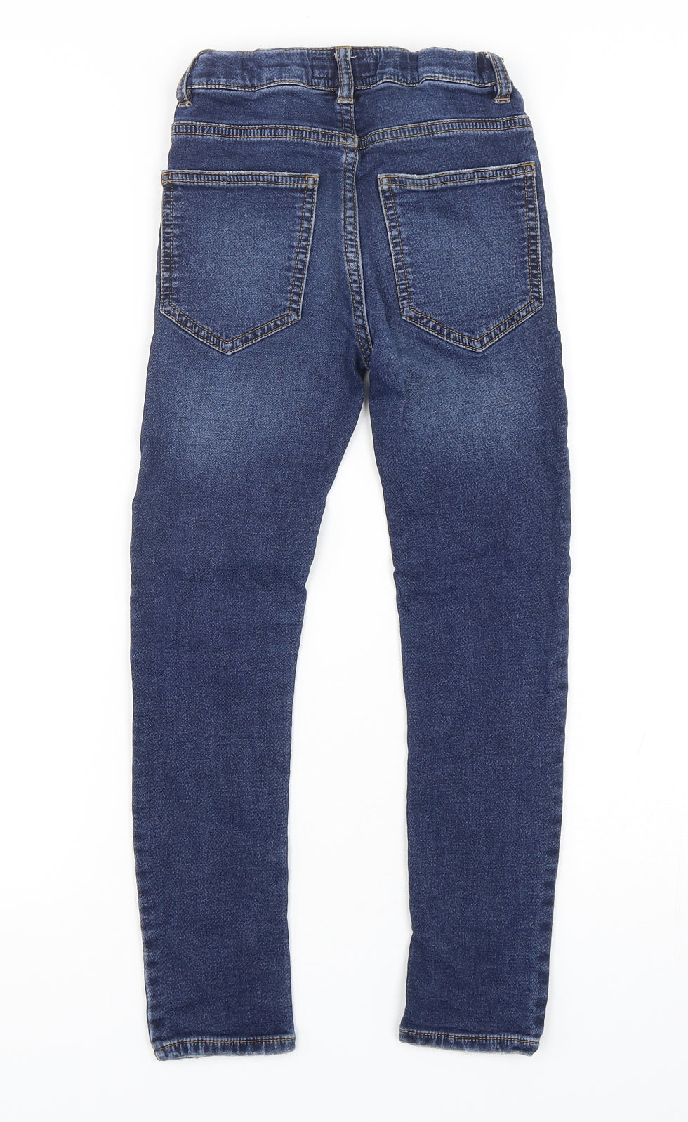 NEXT Boys Blue  Cotton Skinny Jeans Size 8 Years  Regular