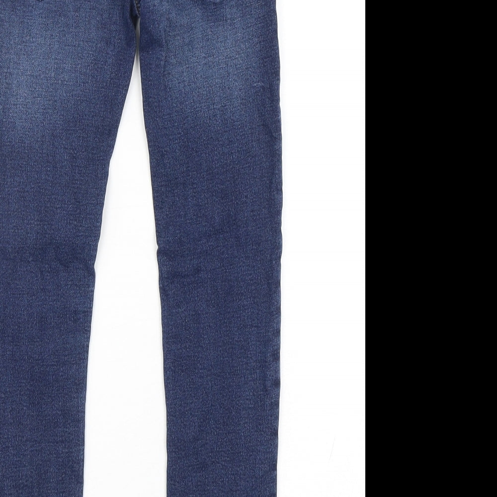 NEXT Boys Blue  Cotton Skinny Jeans Size 8 Years  Regular