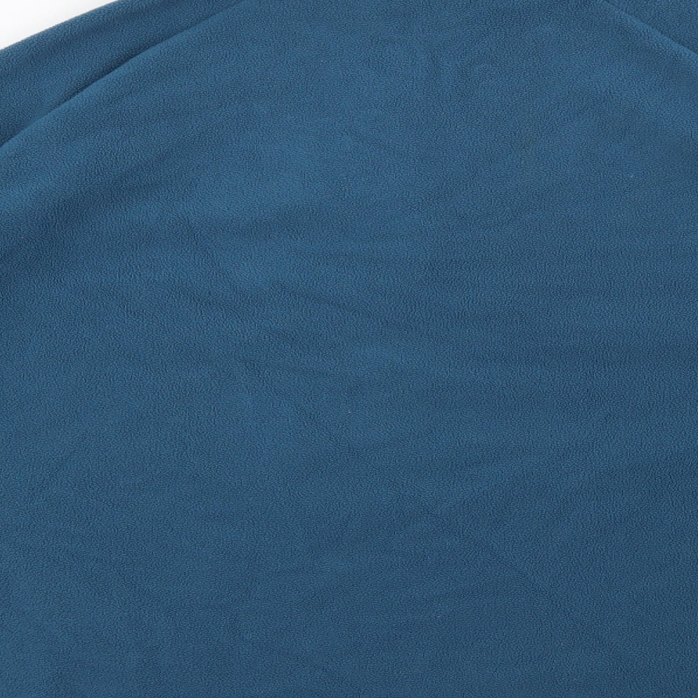Craghoppers Womens Blue High Neck  Polyester Pullover Jumper Size 18