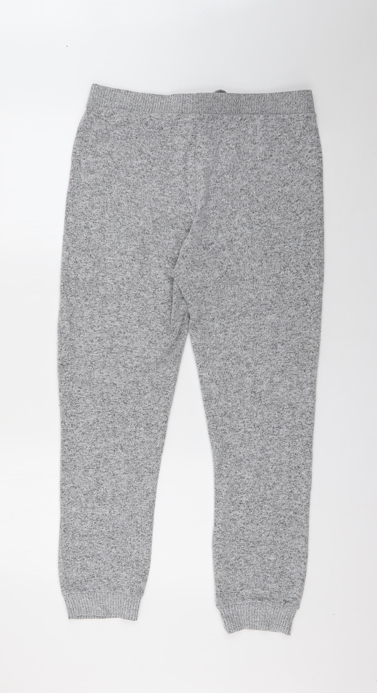 Primark Womens Grey  Polyester Jogger Trousers Size 10 L26 in Regular