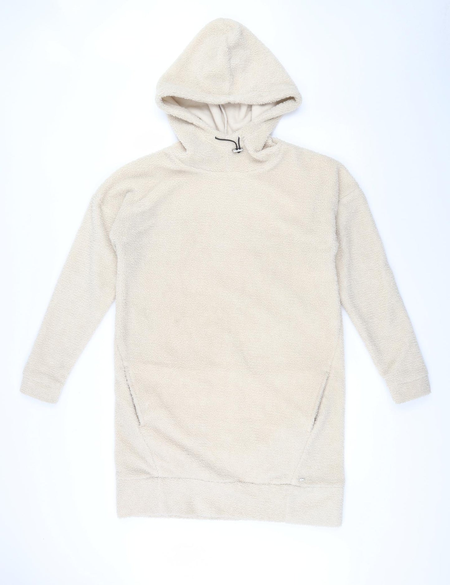 NEXT Womens Beige  Polyester Pullover Hoodie Size S  Pullover