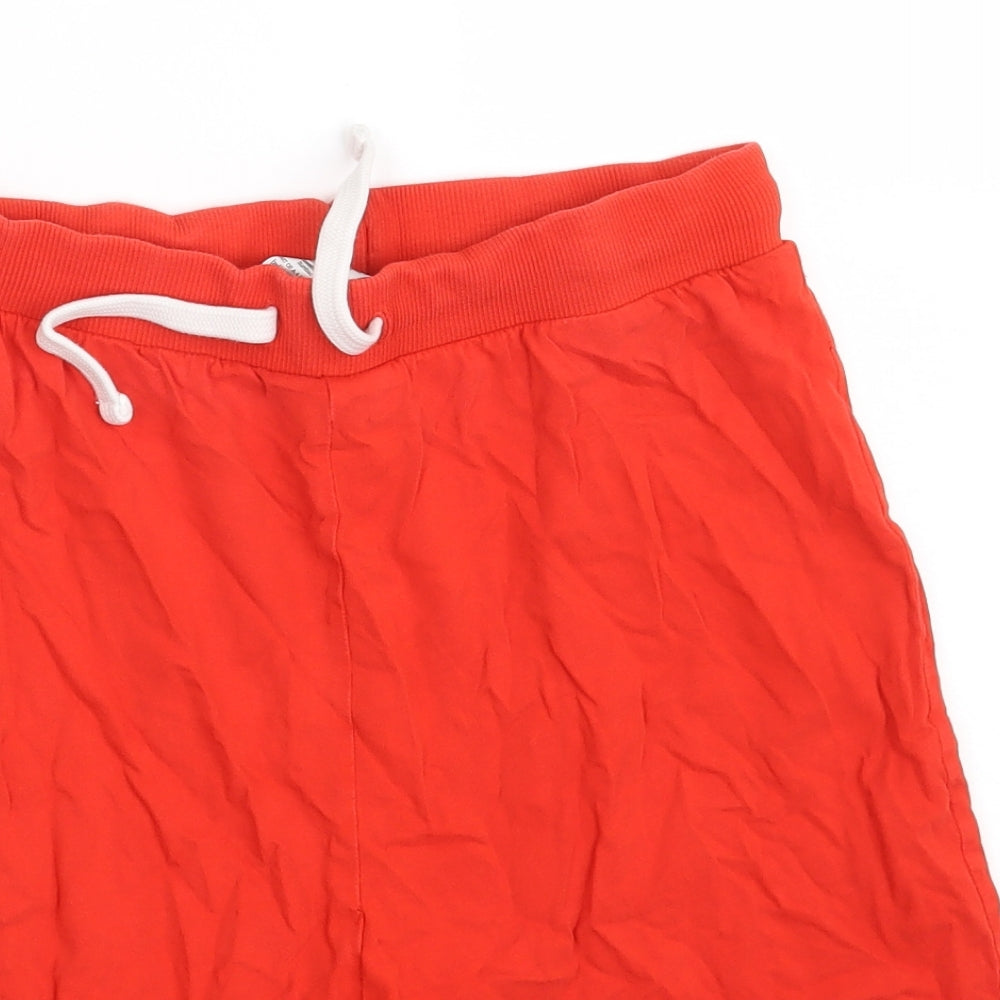 NEXT Boys Red  100% Cotton Sweat Shorts Size 12 Years L8 in Regular