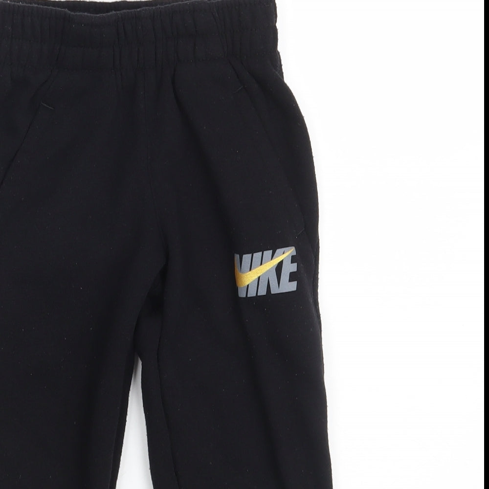 Nike Boys Blue  Cotton Jogger Trousers Size 3-4 Years  Regular