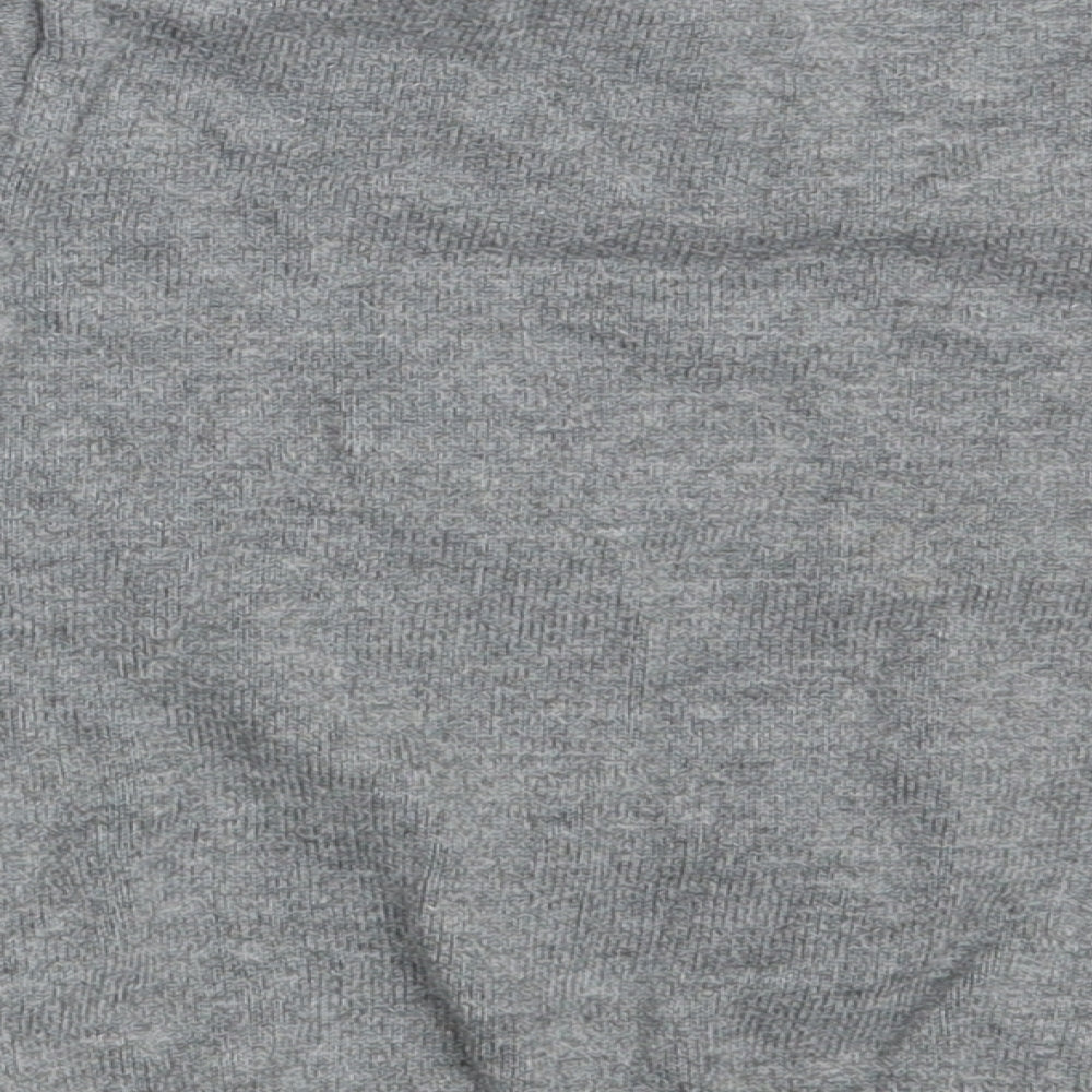 George Boys Grey  100% Cotton Pullover Jumper Size 9-12 Months  Button - BATMAN