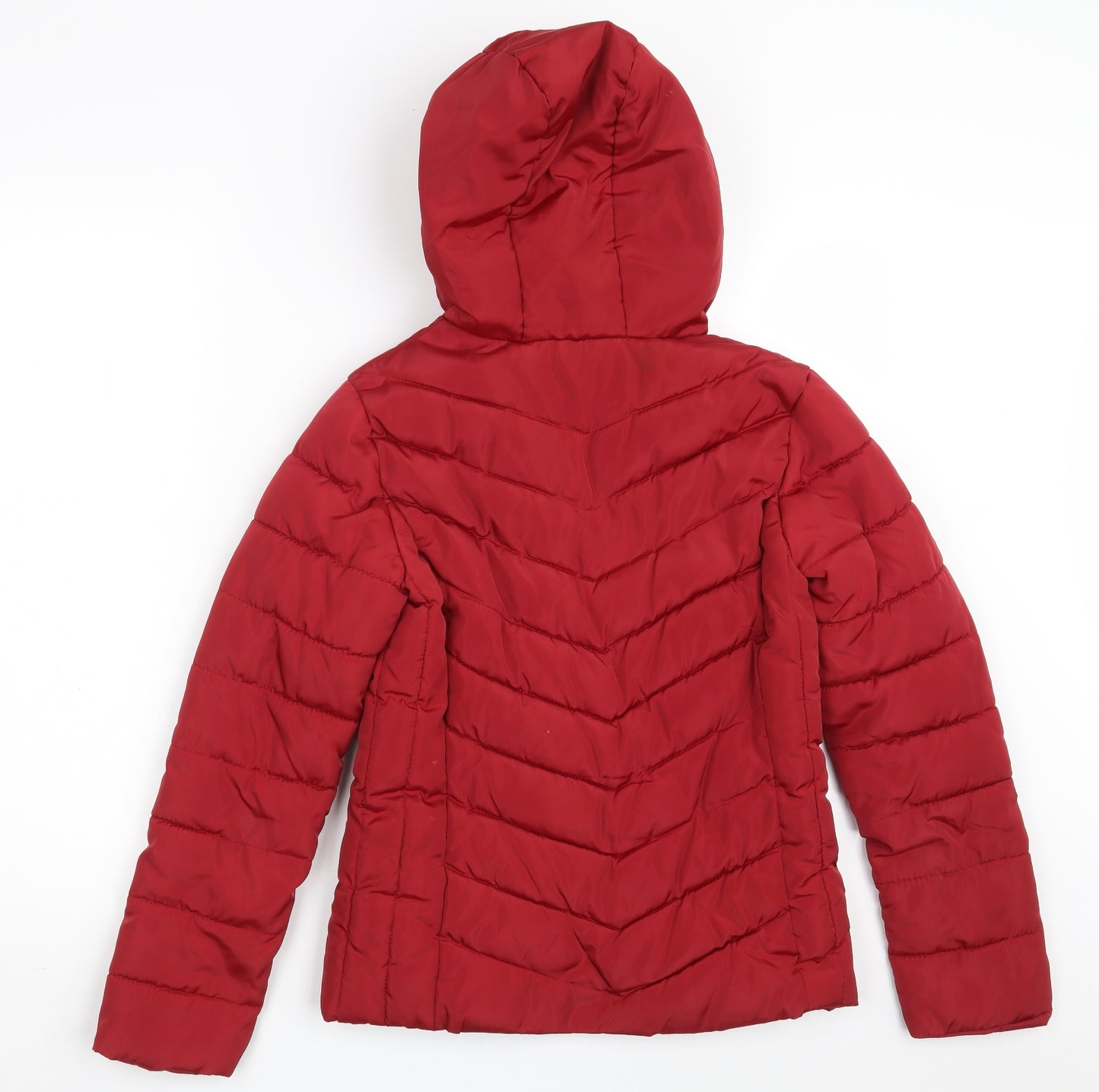 Yingaoxuefei Womens Red   Jacket Coat Size 8  Zip