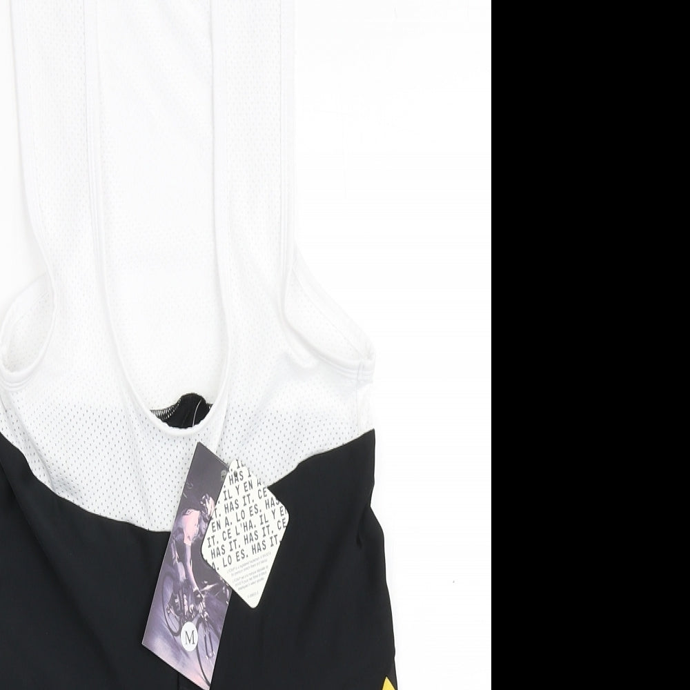 Trek Mens Black  100% Polyester Compression Shorts Size M L8 in Regular  - Bib Shorts, Matching Top Available