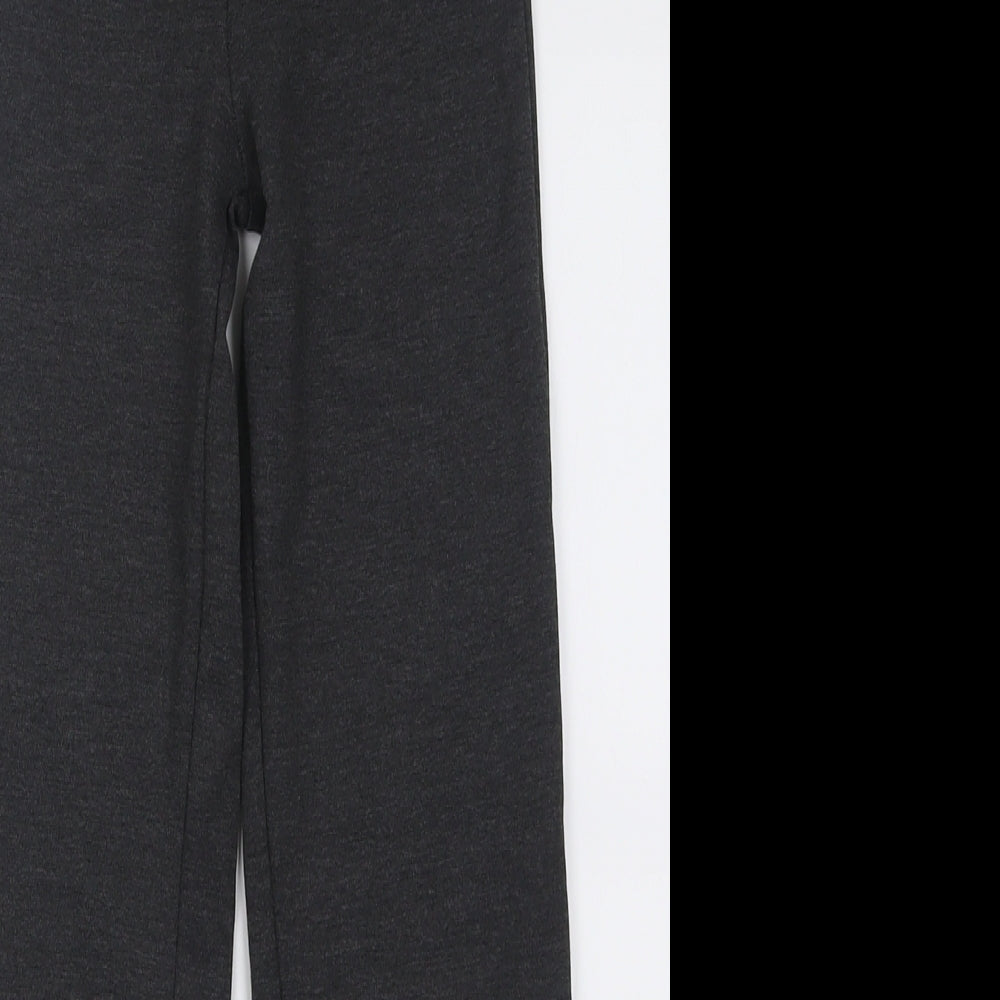 TU Girls Grey  Polyester Capri Trousers Size 9 Months  Regular Pullover - School Wear