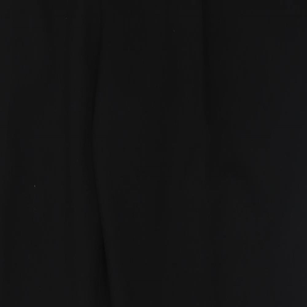 Carducci Mens Black  Polyester Trousers  Size 36 in L33 in Regular Button