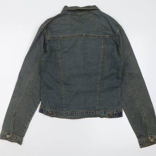 Preworn Womens Blue   Jacket  Size 8  Button