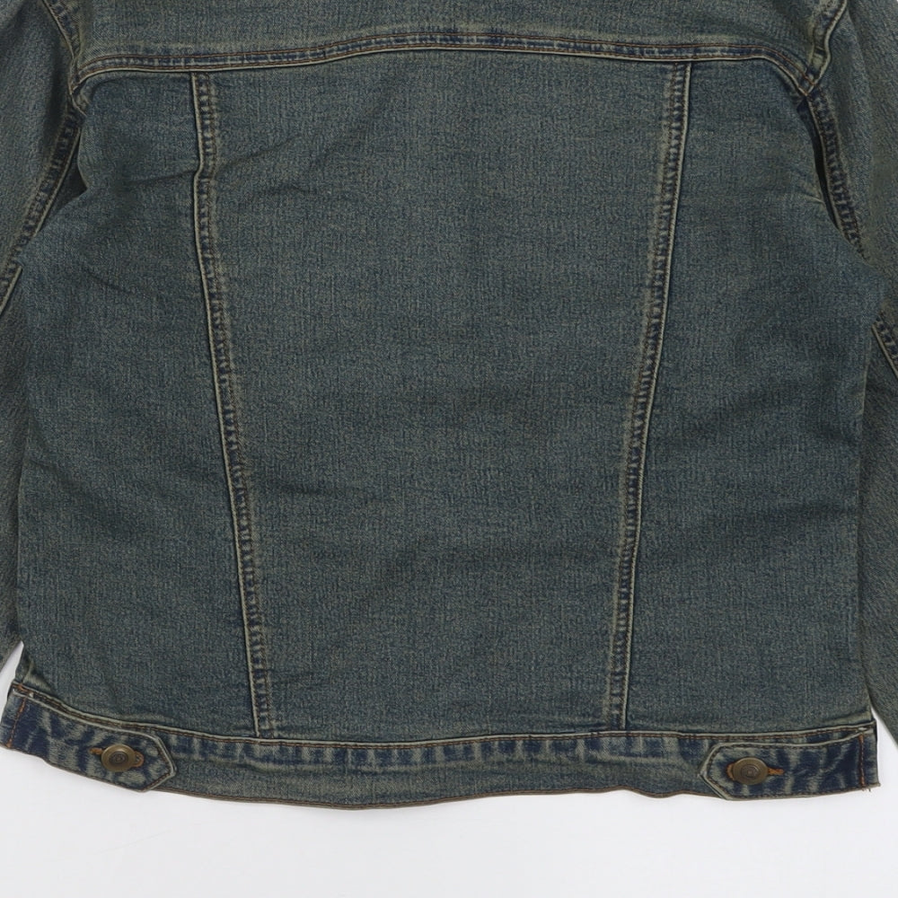 Preworn Womens Blue   Jacket  Size 8  Button