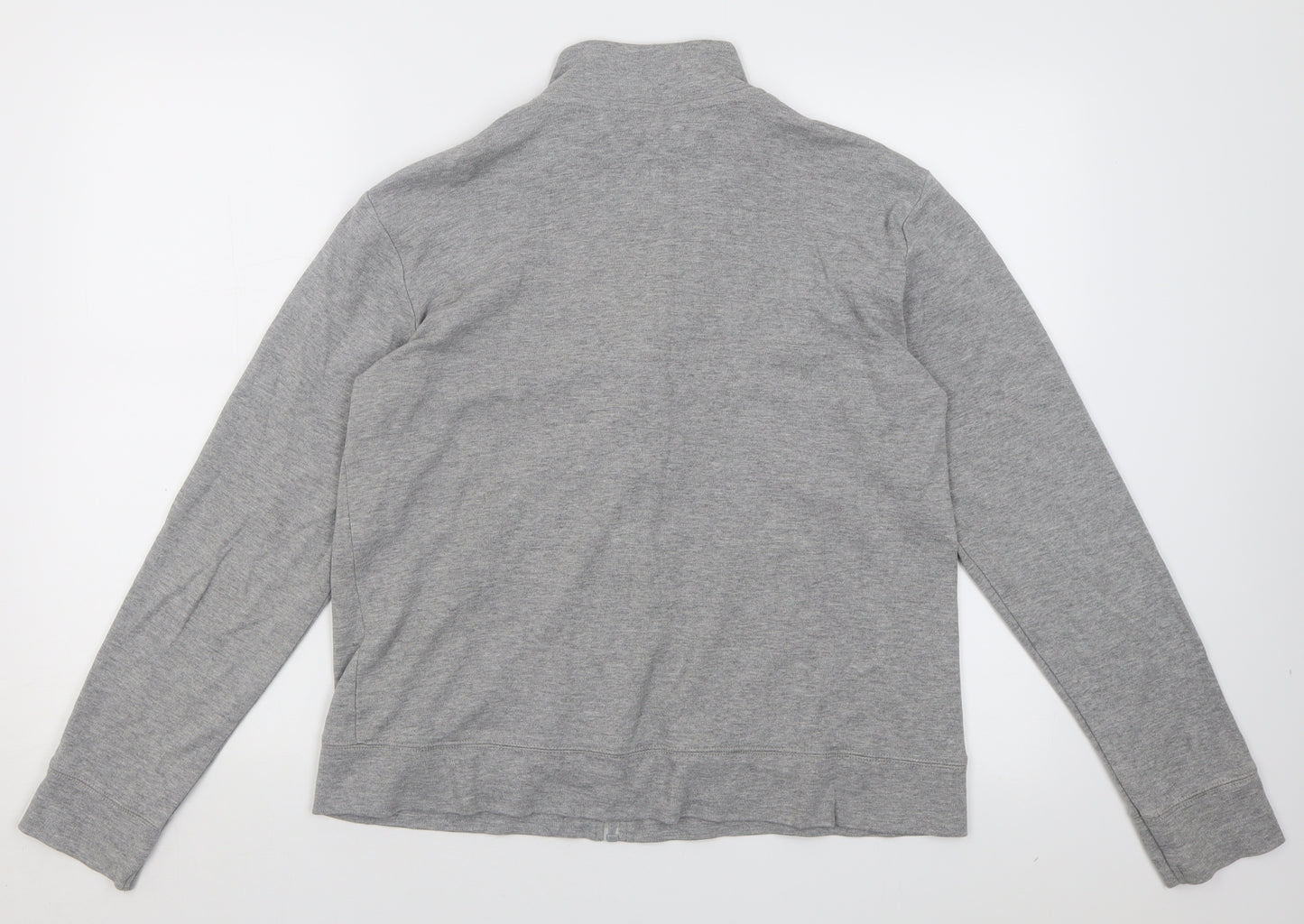 TU Womens Grey  Cotton Full Zip Sweatshirt Size 18  Zip