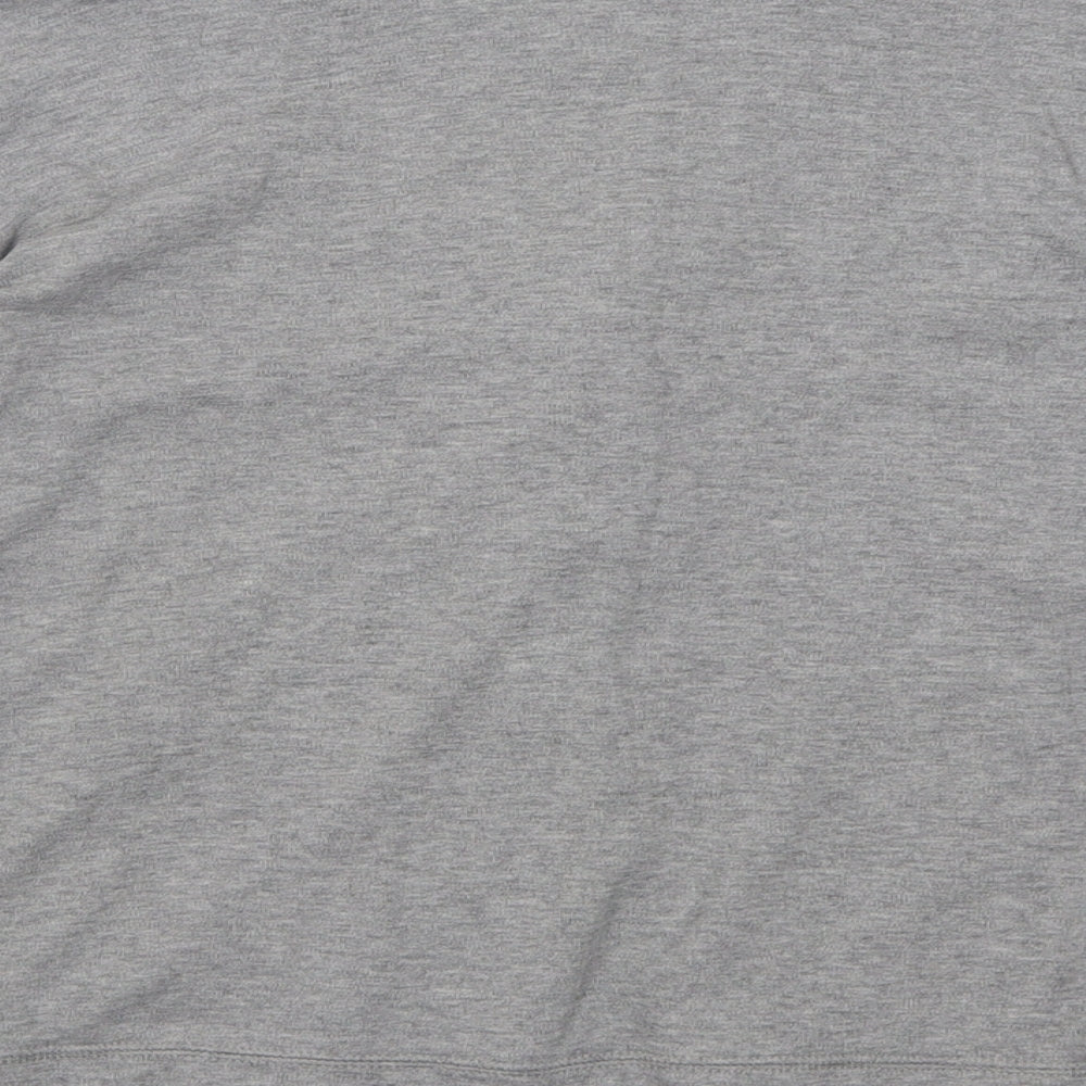 TU Womens Grey  Cotton Full Zip Sweatshirt Size 18  Zip