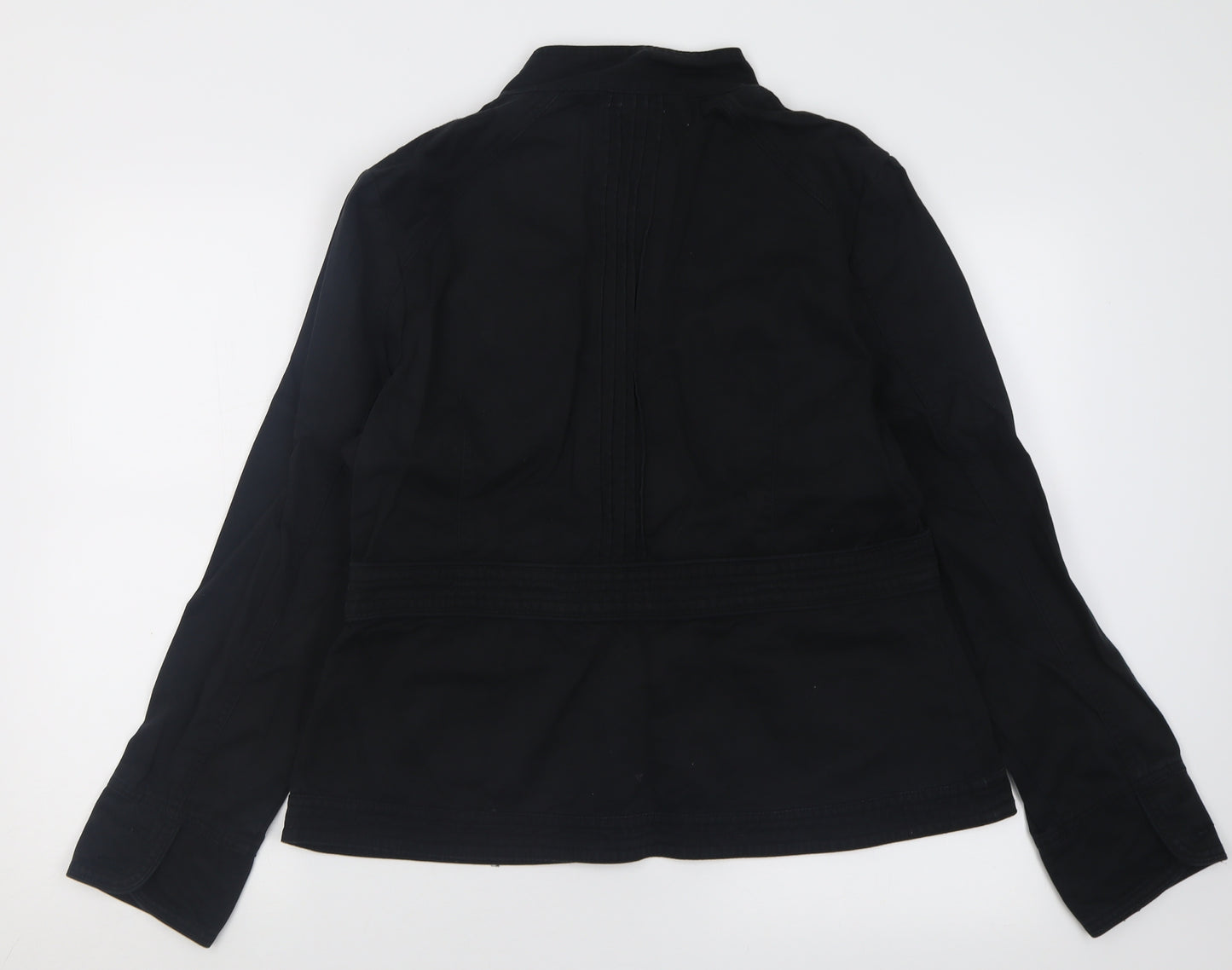 Jasper Conran Womens Black   Jacket  Size 16  Button