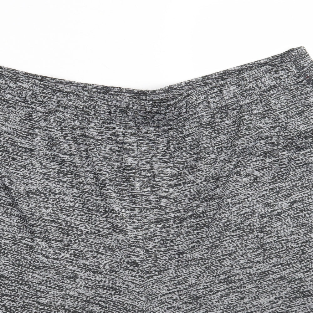 RBX Mens Grey  Polyester Sweat Shorts Size XL L10 in Regular  - Performance