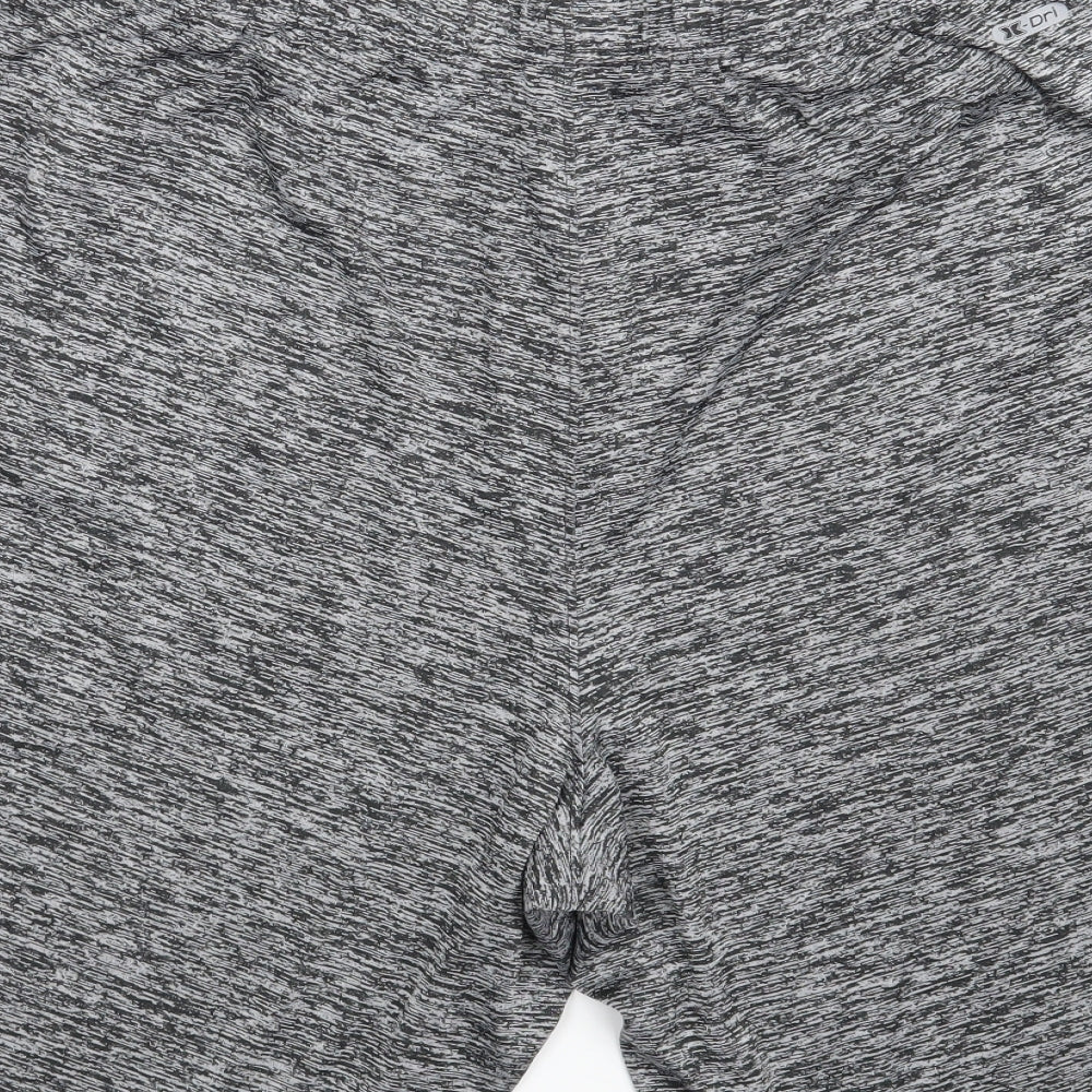 RBX Mens Grey  Polyester Sweat Shorts Size XL L10 in Regular  - Performance