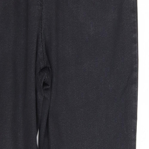 Marks and Spencer Womens Black  Cotton Jegging Jeans Size 12 L30 in Slim