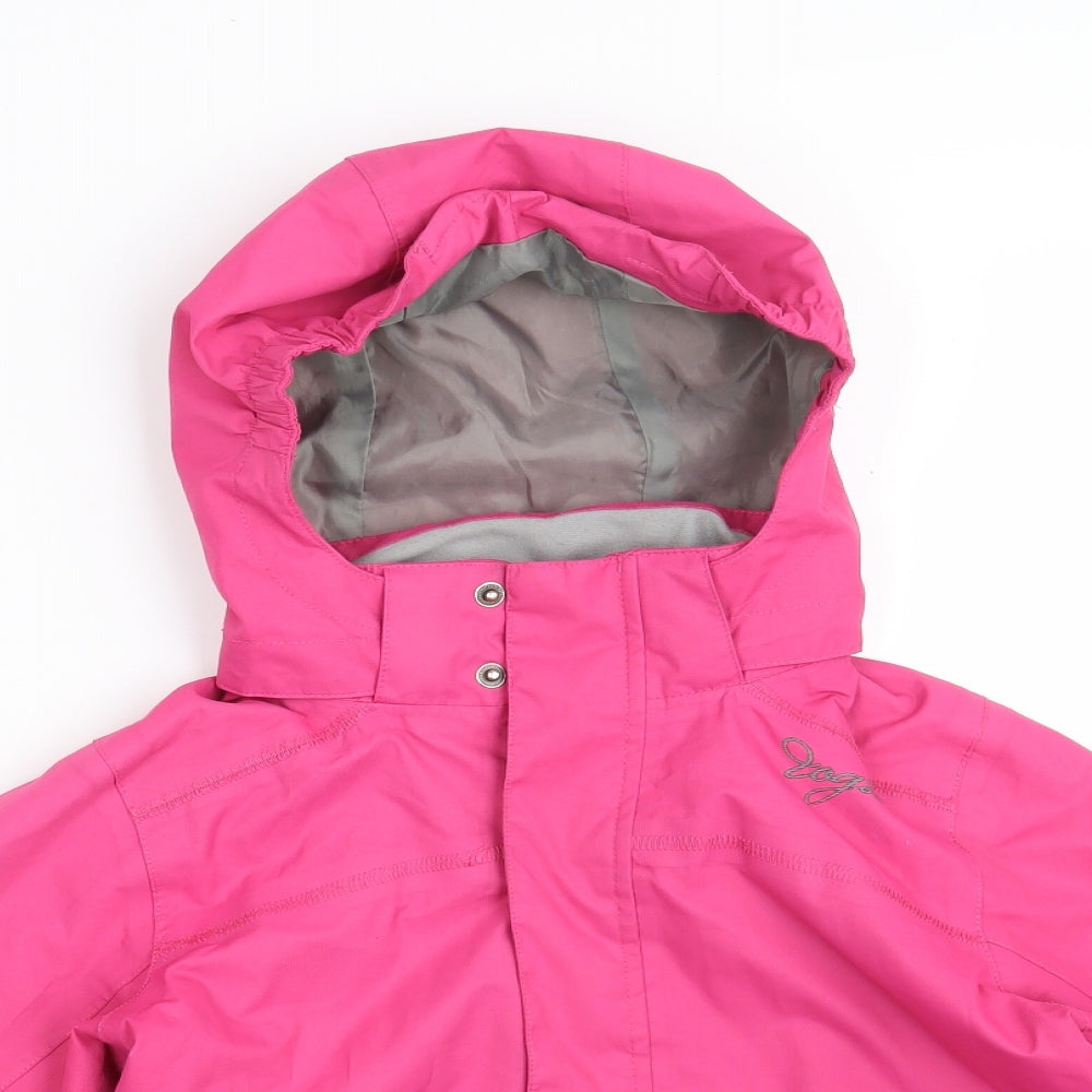 TOG 24 Girls Pink   Jacket Coat Size 5-6 Years  Zip