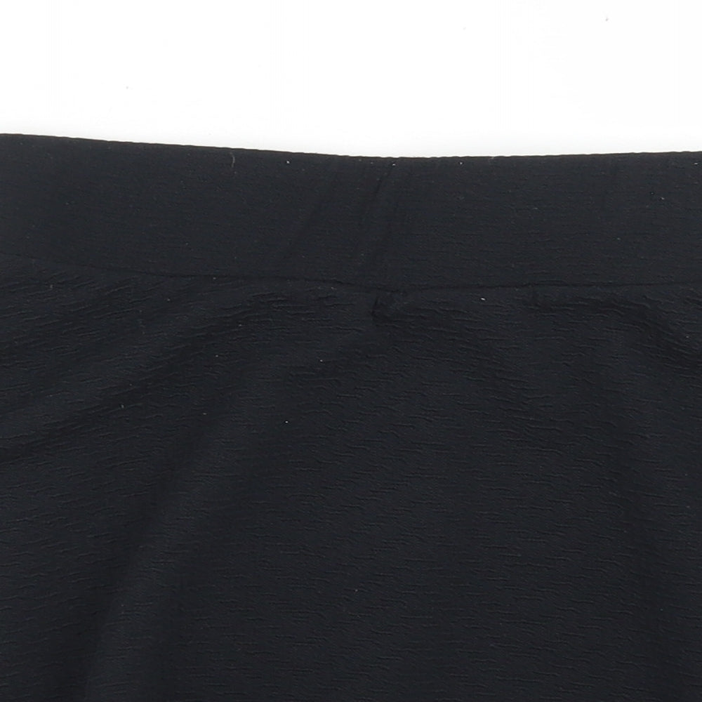 Candy Couture Girls Black  Polyester Skater Skirt Size 11 Years  Regular
