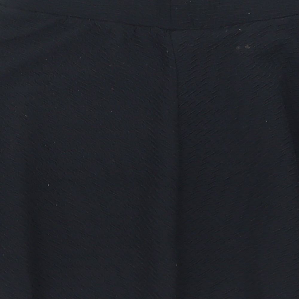 Candy Couture Girls Black  Polyester Skater Skirt Size 11 Years  Regular