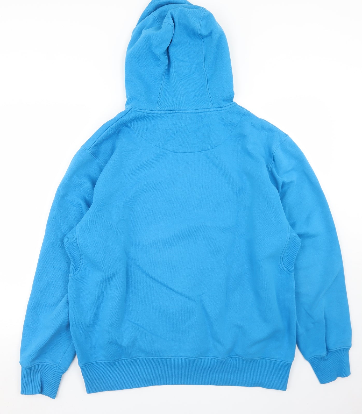 Canterbury Mens Blue  Cotton Pullover Hoodie Size XL