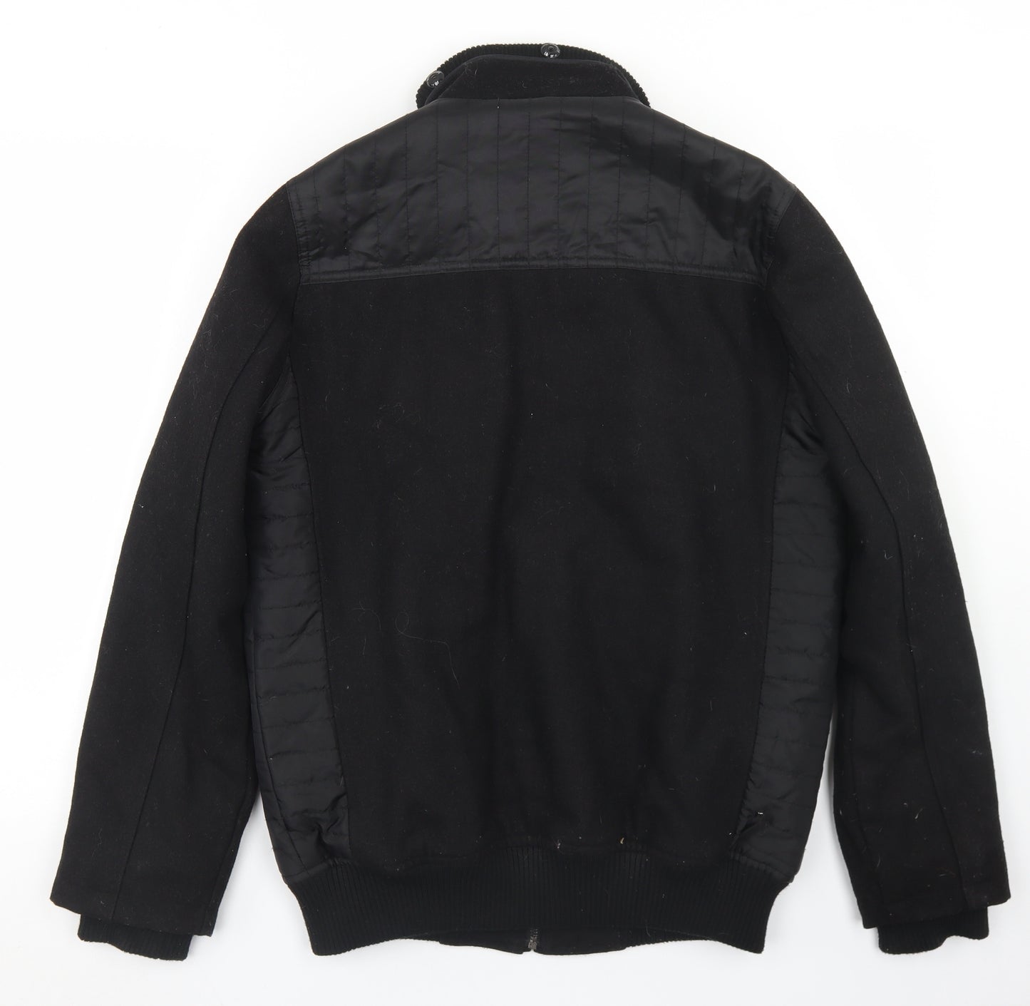George Mens Black   Jacket  Size M  Zip