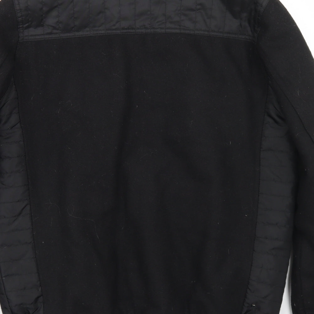 George Mens Black   Jacket  Size M  Zip