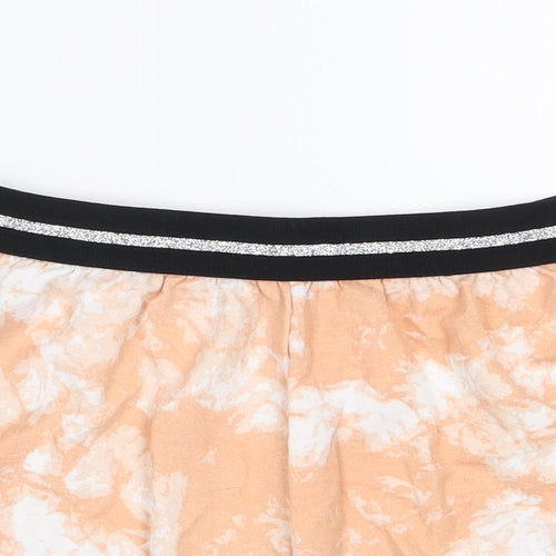 New Look  Girls Orange  Polyester Sweat Shorts Size S  Regular