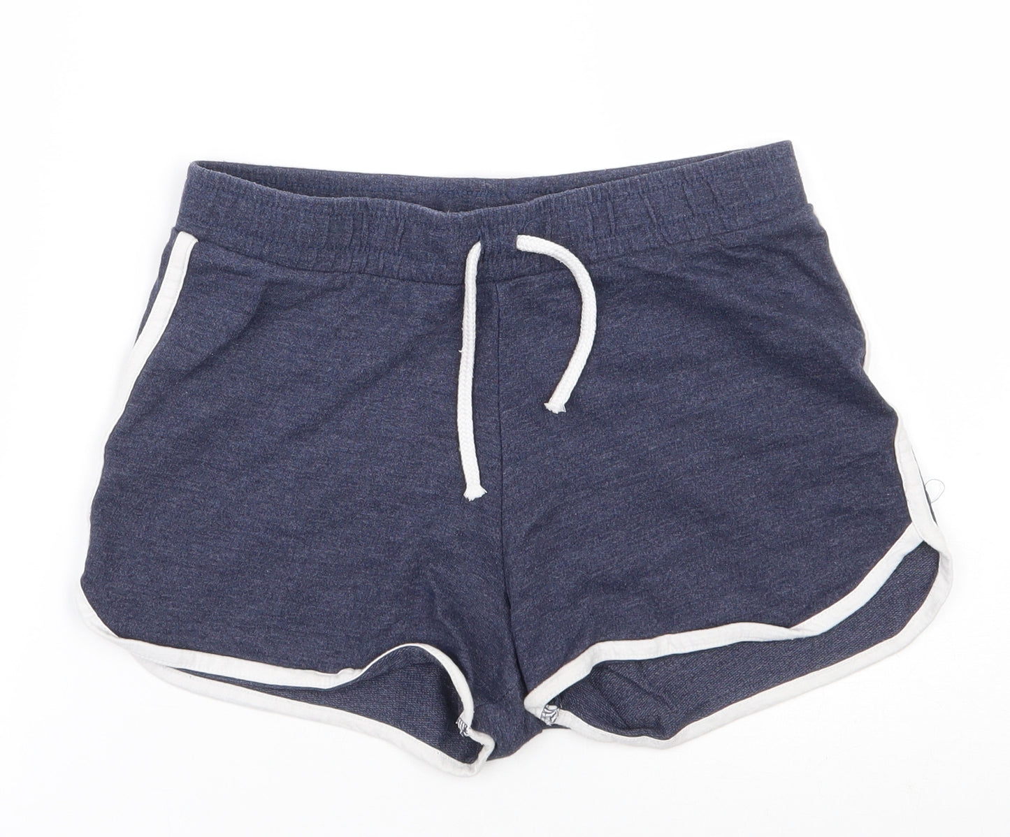 F&F Girls Blue  Cotton Sweat Shorts Size 11-12 Years  Regular
