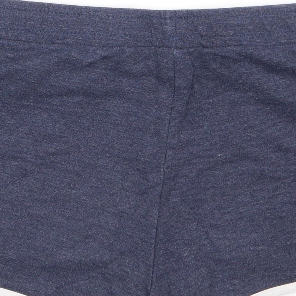 F&F Girls Blue  Cotton Sweat Shorts Size 11-12 Years  Regular