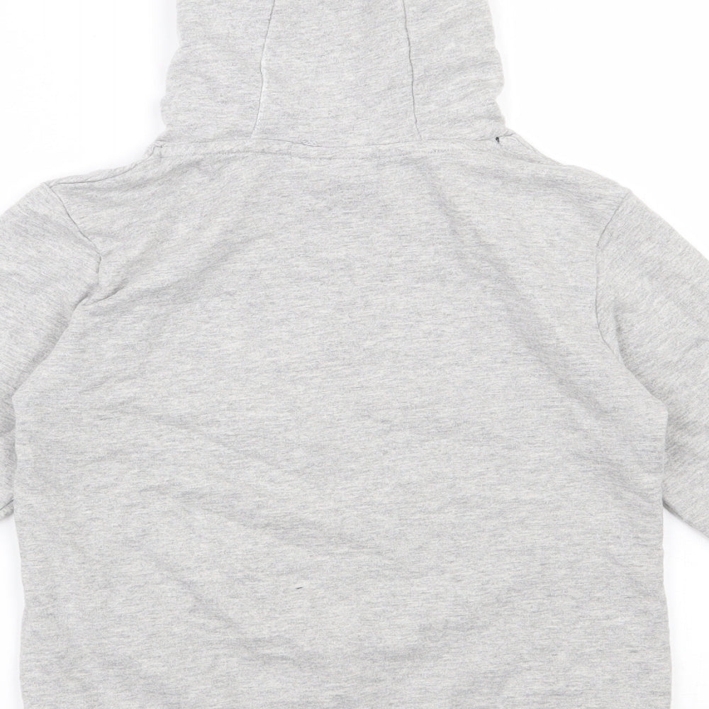 Studio Retail Ltd Boys Grey  Cotton Pullover Hoodie Size S  Pullover - Fortnite