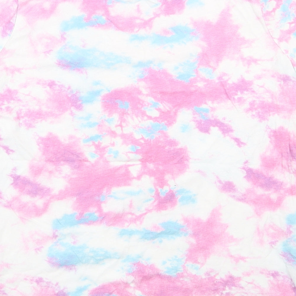 Primark Girls Multicoloured  100% Cotton Basic T-Shirt Size 12-13 Years Round Neck Pullover