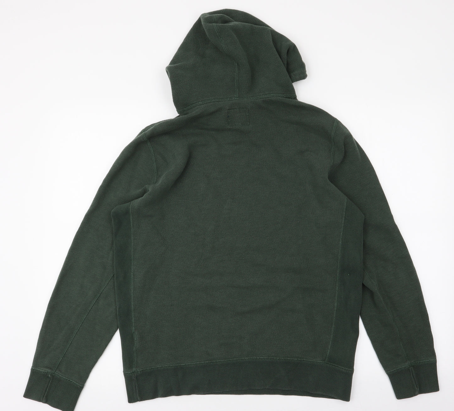 Abercrombie & Fitch Mens Green  Polyester Pullover Hoodie Size S
