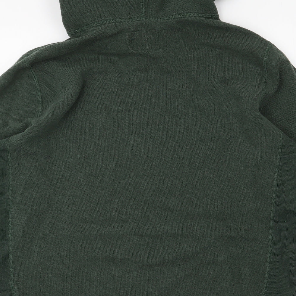Abercrombie & Fitch Mens Green  Polyester Pullover Hoodie Size S