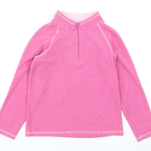 Cherokee Girls Pink  Polyester Pullover Sweatshirt Size 9-10 Years  Pullover